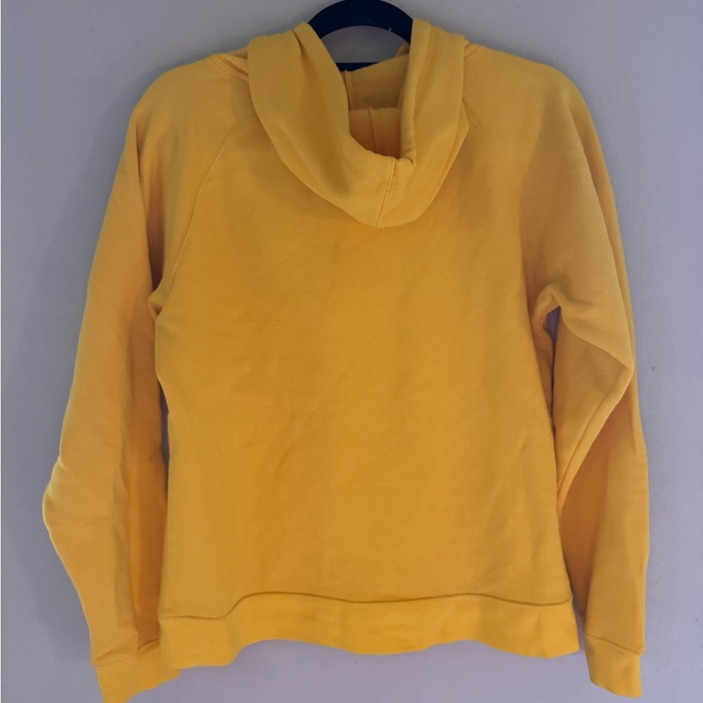 Yellow Champion Sport Size M Michigan Wolverines Hoodie - Picture 2 of 7